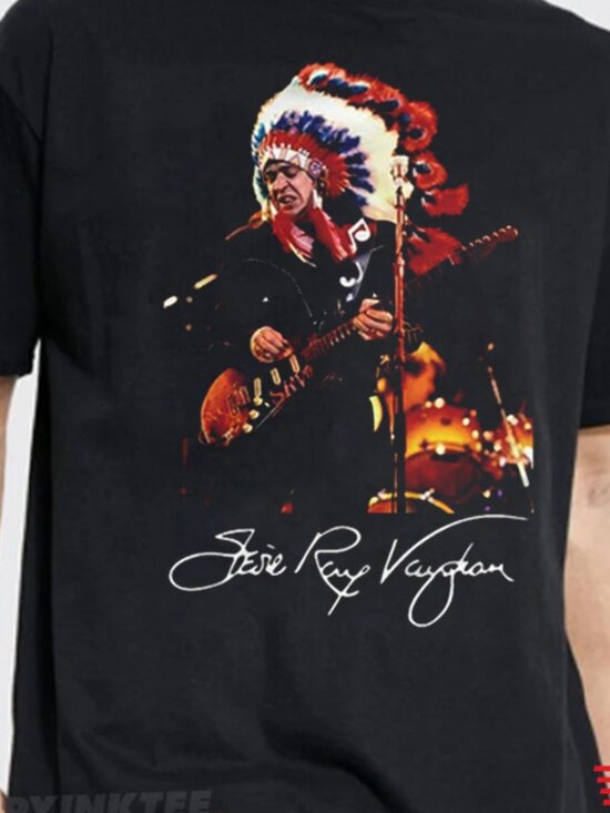 Brandi Other - Stevie Ray Vaughan Guitar T-Shirt  301